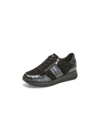 Semler - Sneaker Lilly, schwarz, Gr. 38, Orthopädische Einlagen, Leder