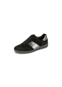 Semler - Sneaker Steffi, schwarz, Gr. 42, Orthopädische Einlagen, Leder
