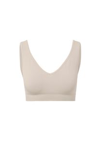 Tchibo - Seamless-Sport-Bustier - Damen - Gr. XS - offwhite