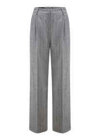 Fadenmeister Berlin - Hose, grau, Gr. 42, Wolle