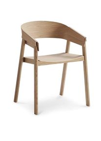 muuto Chaise avec accoudoirs Cover Nature