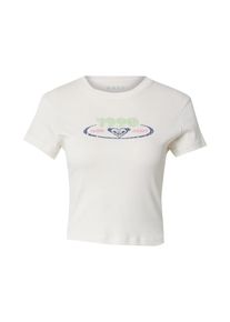 Roxy, Femmes T-shirt 'BEACH LOVE', marine / vert clair / rose clair / blanc cass&eacute;