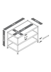 Tchibo - Table basse « Cn3 » - vert