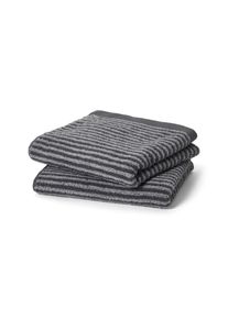 Tchibo - 2 linges de toilette de haute qualité - gris