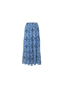 Tchibo - Jupe tissée imprimée - taille: S - bleu/blanc/imprimé