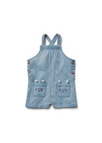 Tchibo - Salopette en chambray pour enfant - Filles - taille: 86/92 - bleu