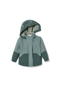 Tchibo - Veste en softshell pour enfant qui change de couleur quand il pleut - Unisex - taille: 122/128 - vert