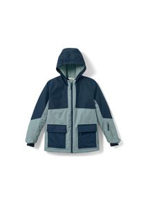 Tchibo - Veste de snowboard et de plein air pour enfant - taille: 122/128 - vert/bleu