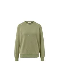 Tchibo - Sweat-shirt brodé - taille: XL - vert/fleuri