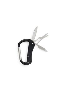 Tchibo - Mousqueton avec outils polyvalents 5 en 1 - noir
