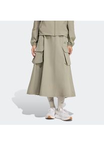 adidas Sportswear , Sweatrock »W CT SKIRT« , grün , Ein Maxirock in A-Linie mit einem anpassbaren Saum.