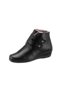 CLASSIC , Damen , Stiefelette , schwarz , Obermaterial: Glattleder