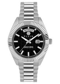 Philipp Plein, Hommes Montre à affichage analogique, noir / argent