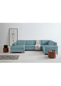 Goodproduct, GOODproduct Wohnlandschaft &raquo;Grazzo, aktuelle Steppung im Sitz, viel Platz, U-Form, Breite 332cm&laquo; hochwertige Stoffe aus recyceltem 