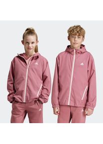 adidas Sportswear , Kinder , Windbreaker »J UTILITY JKT« , rot , Diese leichte Jacke ist teilweise aus einem Mix aus recycelten und erneuerbaren...