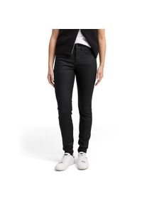 Tom Tailor Denim, Unisex, Tom Tailor Denim Skinny-fit-Jeans &raquo;Style NELLA&laquo; im Five-Pocket Style, coated schwarz denim, 28, L&auml;nge 30, Skinny-fit-Jeans 