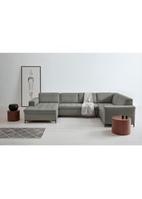 Goodproduct, GOODproduct Wohnlandschaft &raquo;Grazzo, aktuelle Steppung im Sitz, viel Platz, U-Form, Breite 332cm&laquo; hochwertige Stoffe aus recyceltem 