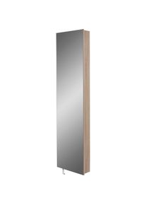 Germania , Schuhschrank »1189«, (1 St.), Drehschrank mit Spiegel , braun , Drehschrank mit Spiegel