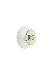 POPSOCKETS , Handy-Halterung »Enamel Pasta MagSafe«, Universalhalterung , weiss , Universalhalterung: Ja