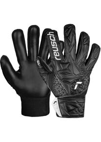 Reusch Attrakt Starter Solif Fingersupport Jr Torwarthandschuhe Kinder - schwarz - Gr. 5 - Kunststoff/Polyester/Polypropylen