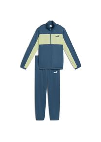 Puma Colorblock Trainingsanzug Jungen - blau - Gr. 128 - Polyester