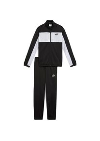 Puma Colorblock Trainingsanzug Jungen - schwarz - Gr. 164 - Polyester