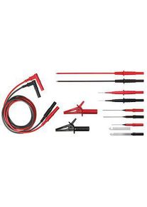 realspace Pro RS PRO Kit de cordons de mesure 1,2 m 30V 10A Noir / Rouge - 1247400