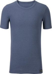 Herren Shirt rauchblau