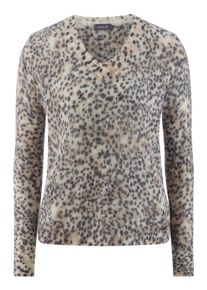 Peter Hahn Basler - V-Alpaka-Pullover, beige, Gr. 46, Alpaka