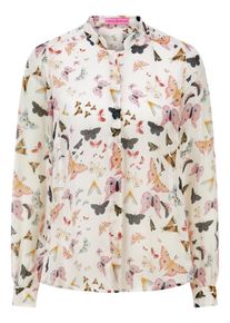 Marcel Ostertag - Bluse, beige, Gr. 44, Viskose