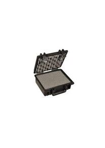 Serpac Schutzkoffer mit Schaumstoffeinsatz, IP67, 13.6kg, 248x274x123mm, Polypropylen (PP), Schwarz - SE300F,BK