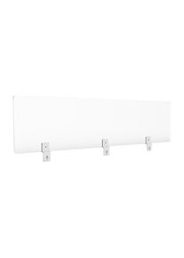 Cloison de protection hygiénique pour séparateurs de bureau, h x l x p 300 x 1600 x 5 mm, transparent SMIT VISUAL