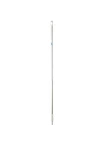 Aluminiumstiel, ergonomisch, Ø 31 mm, Länge 1310 mm, VE 10 Stk, weiß vikan