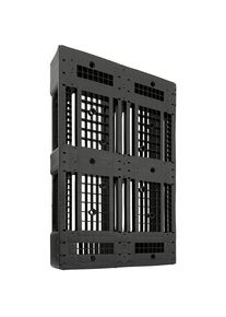 Paletta di plastica, portata statica 5000 kg, senza bordo, larghezza 800 mm, forato, a partire da 20 pz. ratioform