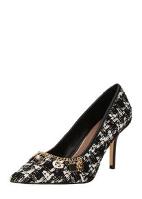 Guess, Femmes Escarpins 'Naseenly', noir / blanc