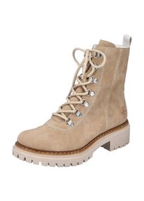 Rieker Stiefelette Damen Gr&ouml;&szlig;e 40 hellbeige Winterschuhe