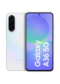 Samsung , Smartphone »Galaxy A36 5G«, AWESOME WHITE , Lange up to date – Bis zu 6 Jahren Software- und Sicherheitsupdates