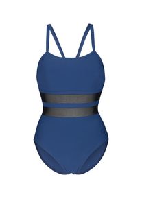 arena, Femmes Maillot de bain 'MESH EQUALS', bleu marine / noir