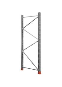 Échelle pour rayonnage à palettes Space, galvanisé, h x p 1500 x 800 mm, charge max. 9000 kg