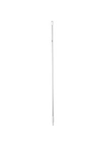 Aluminiumstiel, ergonomisch, Ø 31 mm, Länge 1510 mm, VE 10 Stk, weiß vikan