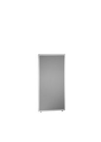 Trennwand, Filz, Rahmen lichtgrau, 650 x 1300 mm