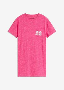 Oversized Nachthemd aus Flammgarn in pink, Grösse 48/50 (XL), bonprix