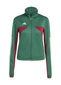 adidas Sportswear, Femmes Vestes d’entraînement 'TIRO', vert / rouge foncé / blanc