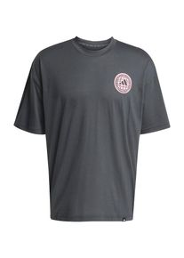 adidas Performance Sportshirt 'GFX Glob Q3' Herren, rosa / schwarz, Größe L