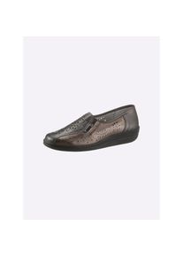 CLASSIC , Slipper , braun , Obermaterial: Glattleder