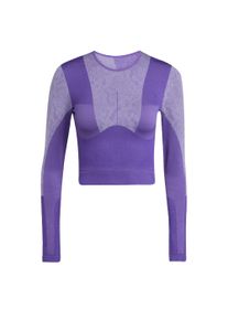 adidas by Stella McCartney Funktionsshirt 'Seamless Yoga' Damen Gr&ouml;&szlig;e XXXS/XXS lila / helllila
