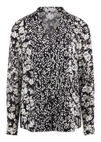 Peter Hahn - Bluse, schwarz, Gr. 48, Viskose