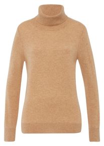 Peter Hahn - Rollkragen-Pullover aus 100% Premium-Kaschmir, braun, Gr. 46, Kaschmir