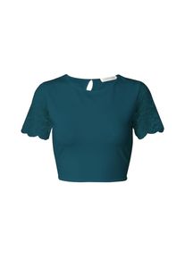 Guido Maria Kretschmer Women, Femmes T-shirt 'Glenn', bleu cyan