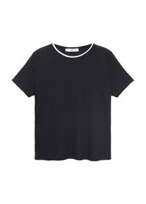 Mango T-Shirt 'JANE' Damen, marine / offwhite, Gr&ouml;&szlig;e XS